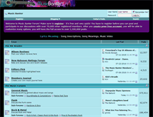 Tablet Screenshot of musicbanter.com